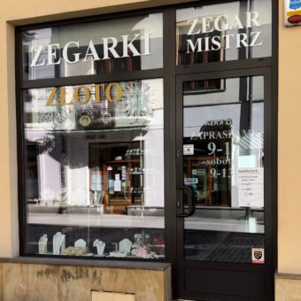 Skelp MG Pietrzak w Nowym Sączu na ulicy Jagiellońskiej 17