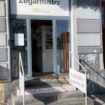 Zakład zegarmistrzowskie - Nowy Sącz Sobieskiego 22
