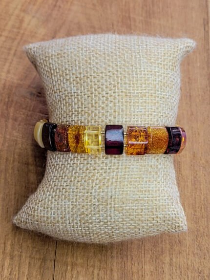 Bransoletka z kamieni naturalnych