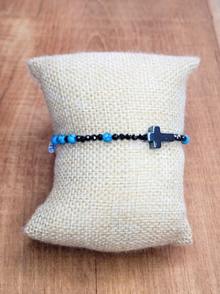 Różaniec z kamieni naturalnych