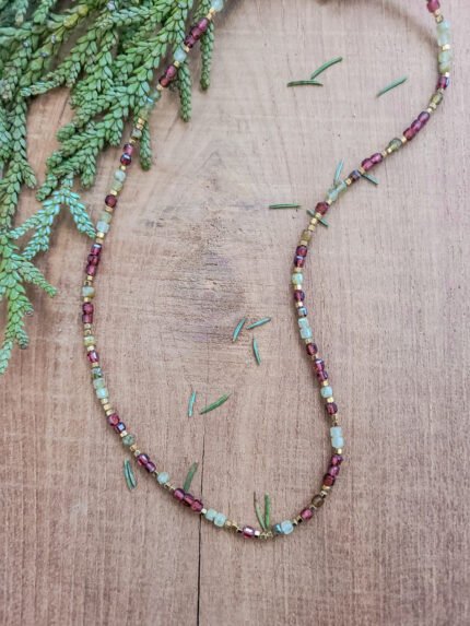 Naszyjnik z kamieni naturalnych