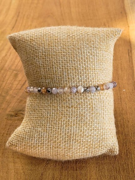 Bransoletka z kamieni naturalnych