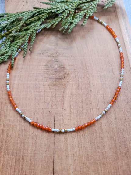 Naszyjnik z kamieni naturalnych