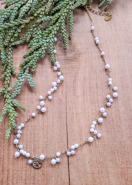 Naszyjnik z kamieni naturalnych