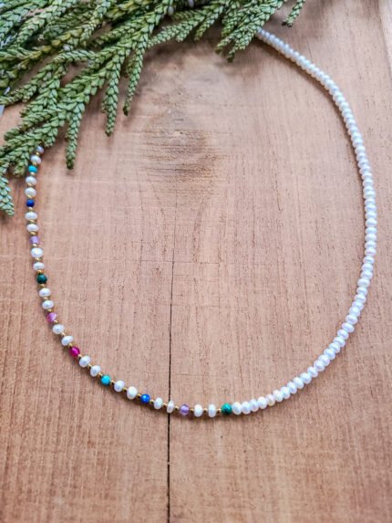 Naszyjnik z kamieni naturalnych