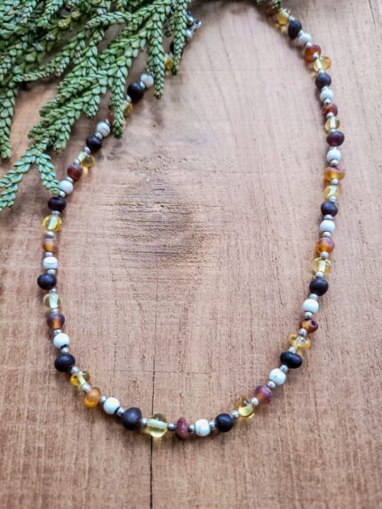 Naszyjnik z kamieni naturalnych