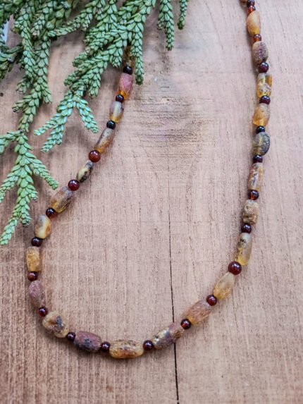 Naszyjnik z kamieni naturalnych