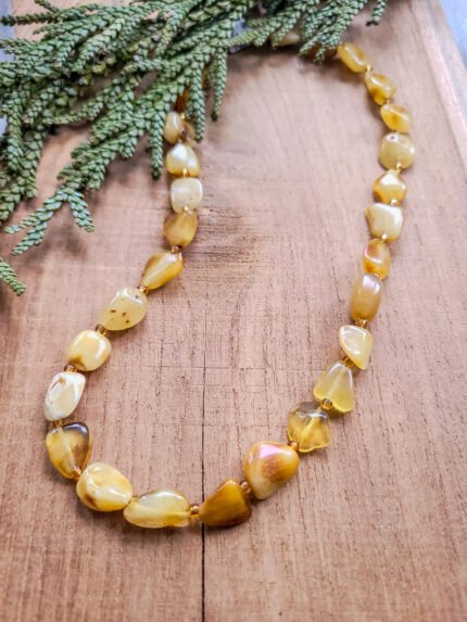 Naszyjnik z kamieni naturalnych