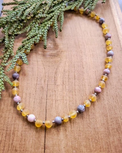 Naszyjnik z kamieni naturalnych