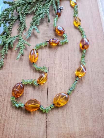 Naszyjnik z kamieni naturalnych